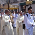 Procesja eucharystyczna w Zielonej Górze