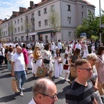 Procesja eucharystyczna w Zielonej Górze