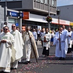 Procesja eucharystyczna w Zielonej Górze