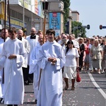 Procesja eucharystyczna w Zielonej Górze