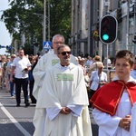 Procesja eucharystyczna w Zielonej Górze