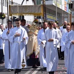 Procesja eucharystyczna w Zielonej Górze