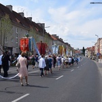 Procesja eucharystyczna w Zielonej Górze