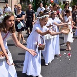 Procesja eucharystyczna w Zielonej Górze