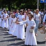 Procesja eucharystyczna w Zielonej Górze