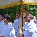 Procesja eucharystyczna w Zielonej Górze