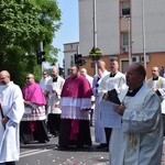 Procesja eucharystyczna w Zielonej Górze