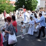 Procesja eucharystyczna w Zielonej Górze