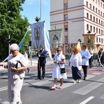 Procesja eucharystyczna w Zielonej Górze