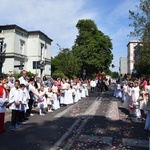 Procesja eucharystyczna w Zielonej Górze