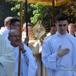 Procesja eucharystyczna w Zielonej Górze