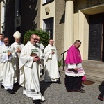 Procesja eucharystyczna w Zielonej Górze