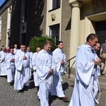 Procesja eucharystyczna w Zielonej Górze