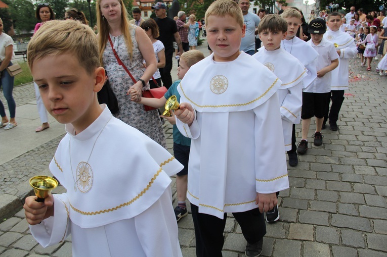 Centralna procesja Bożego Ciała [ZDJĘCIA]