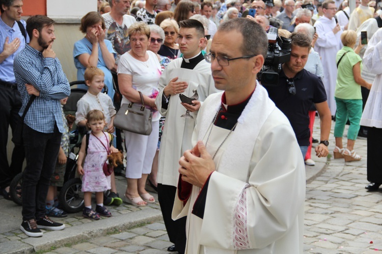 Centralna procesja Bożego Ciała [ZDJĘCIA]