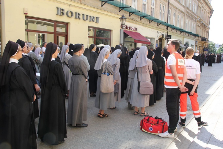 Centralna procesja Bożego Ciała w Krakowie