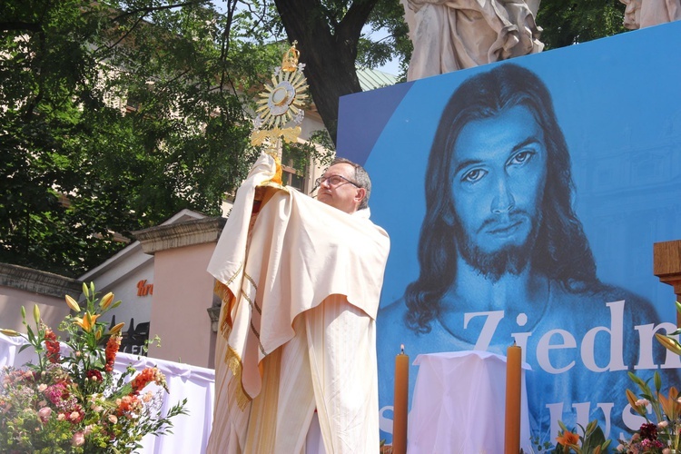 Centralna procesja Bożego Ciała w Krakowie