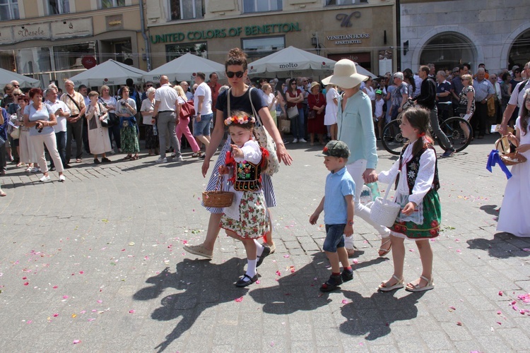 Centralna procesja Bożego Ciała w Krakowie