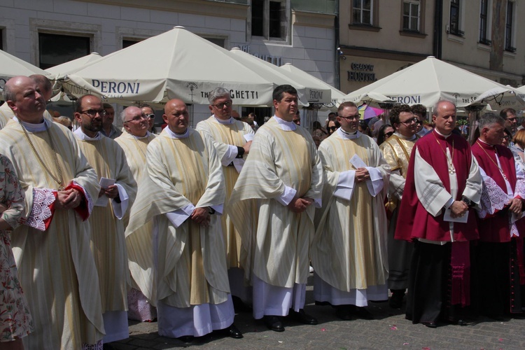 Centralna procesja Bożego Ciała w Krakowie