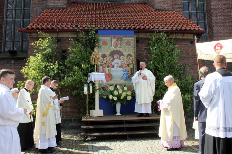 Procesja Bożego Ciała w Gliwicach