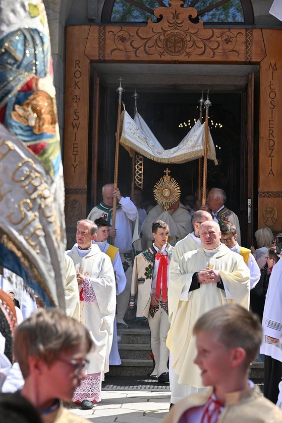 Procesja Bożego Ciała w Zakopanem