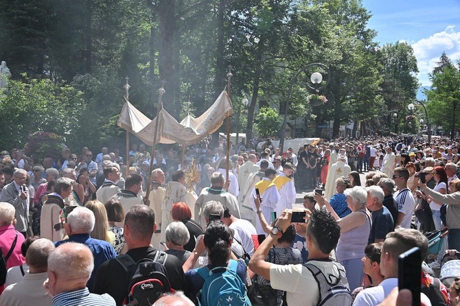 Procesja Bożego Ciała w Zakopanem