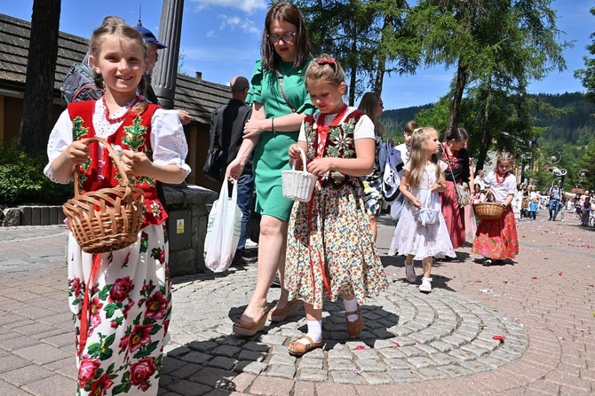 Procesja Bożego Ciała w Zakopanem