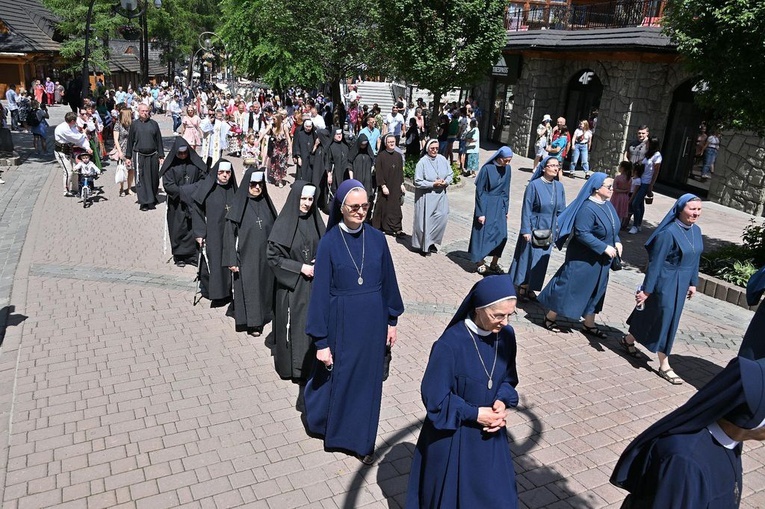 Procesja Bożego Ciała w Zakopanem