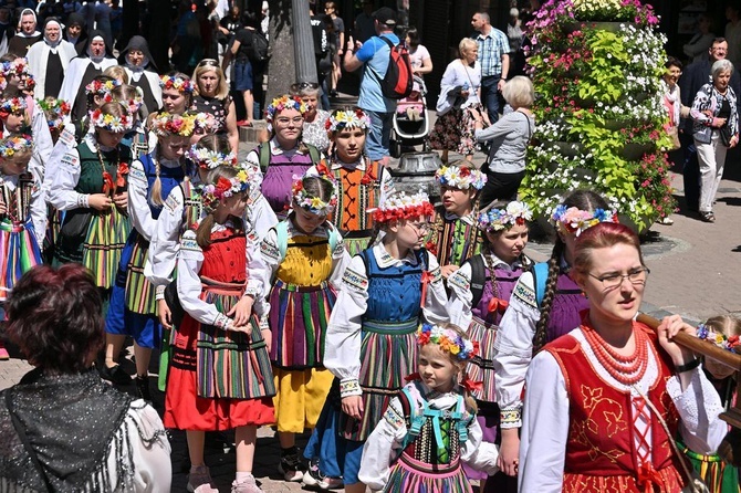 Procesja Bożego Ciała w Zakopanem