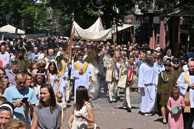 Procesja Bożego Ciała w Zakopanem