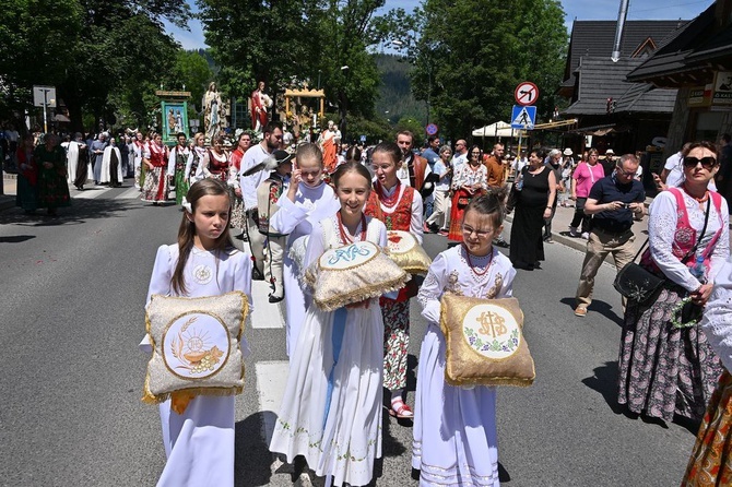 Procesja Bożego Ciała w Zakopanem