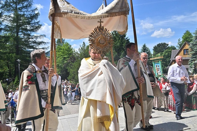 Procesja Bożego Ciała w Zakopanem