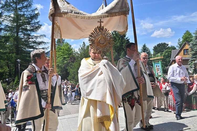 Procesja Bożego Ciała w Zakopanem