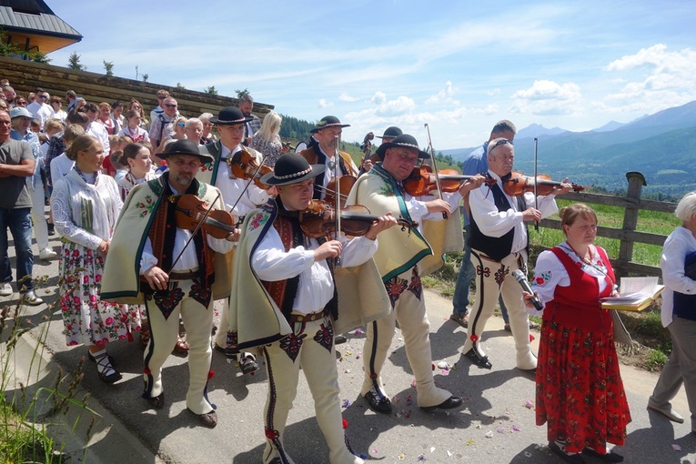 Procesja Bożego Ciała w Kościelisku