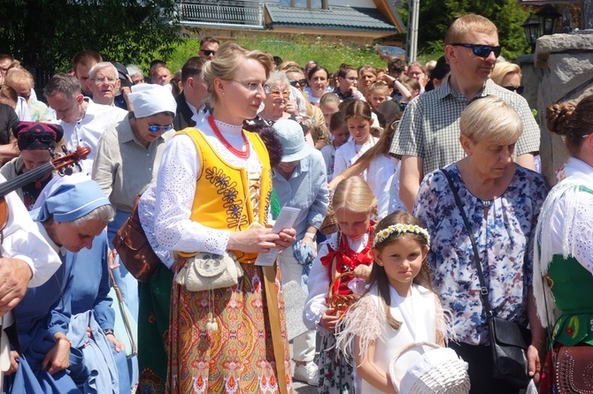 Procesja Bożego Ciała w Kościelisku