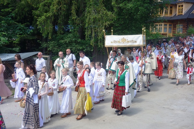 Procesja Bożego Ciała w Kościelisku