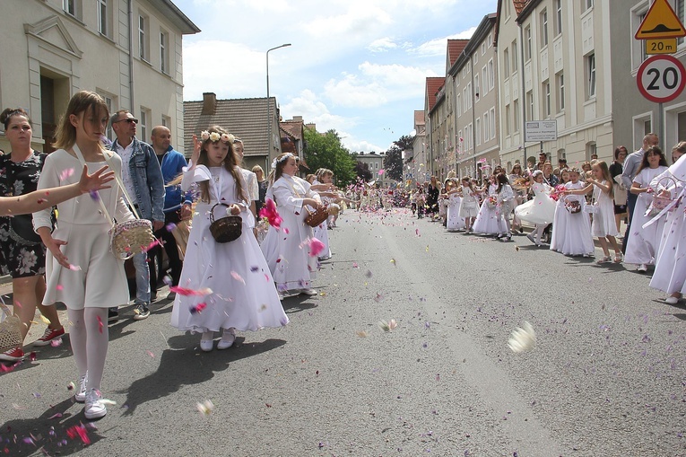 Procesja Bożego Ciała w Koszalinie