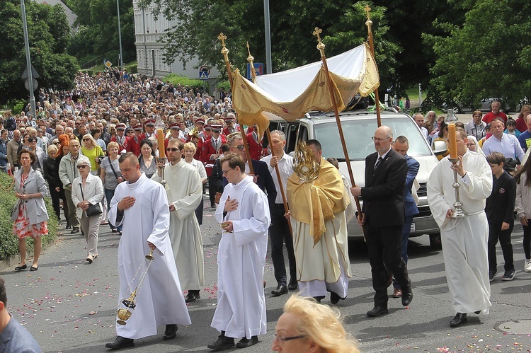 Procesja Bożego Ciała w Koszalinie