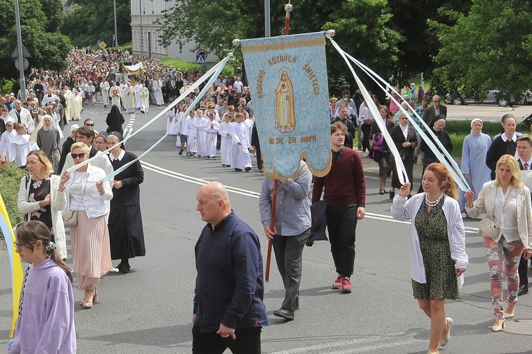 Procesja Bożego Ciała w Koszalinie