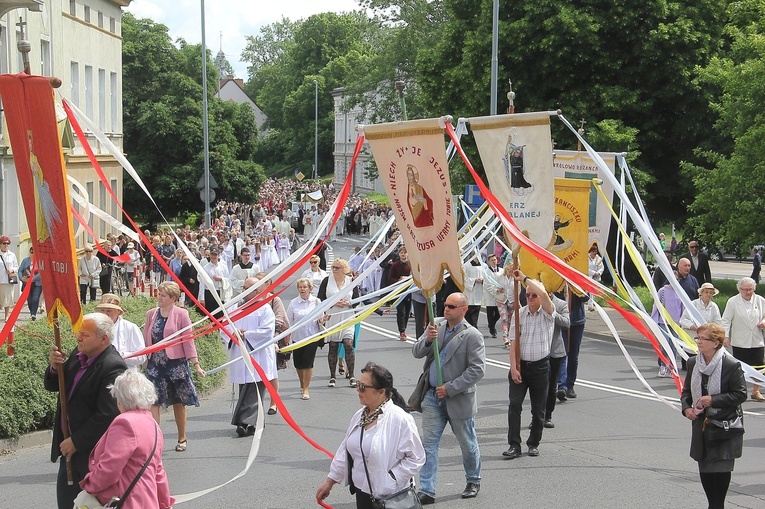 Procesja Bożego Ciała w Koszalinie