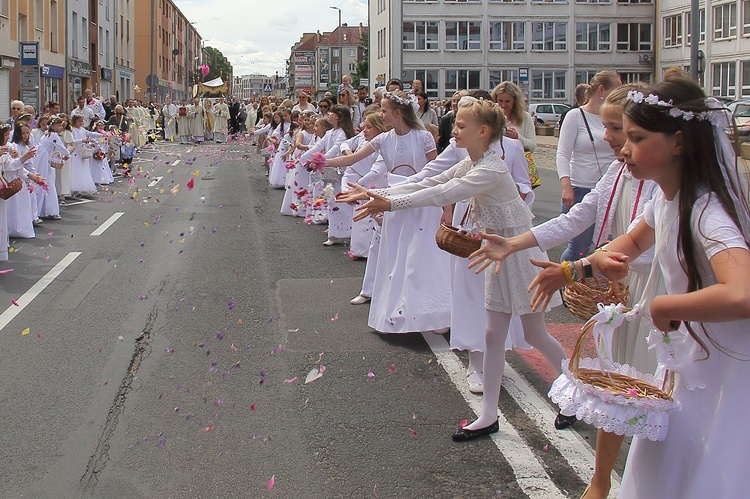 Procesja Bożego Ciała w Koszalinie