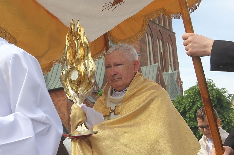 Procesja Bożego Ciała w Koszalinie