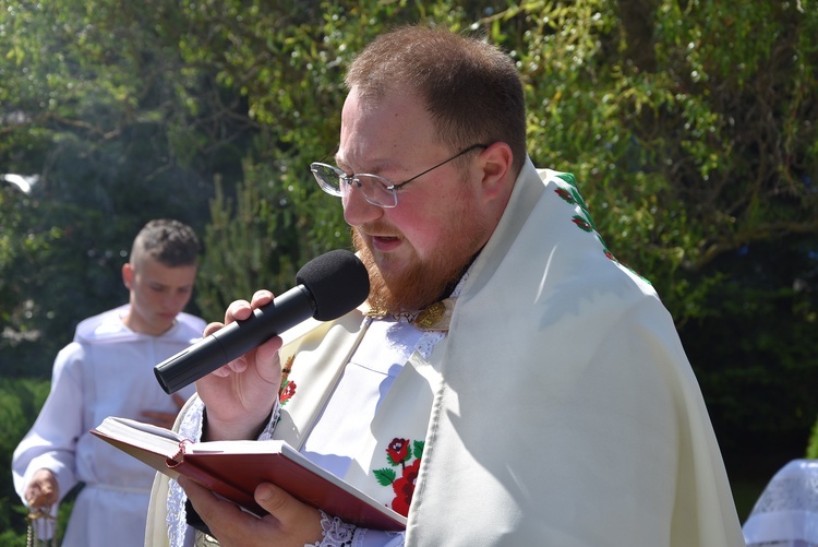 Procesja Bożego Ciała w Miętustwie