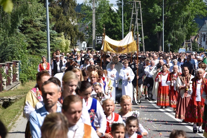 Procesja Bożego Ciała w Miętustwie