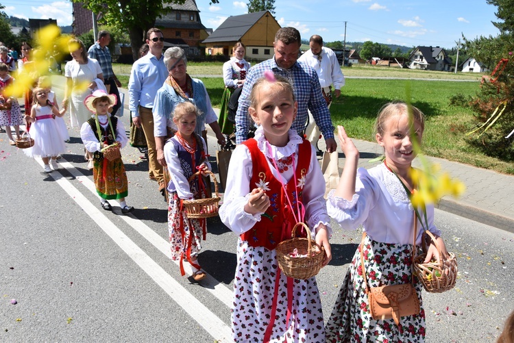 Procesja Bożego Ciała w Miętustwie