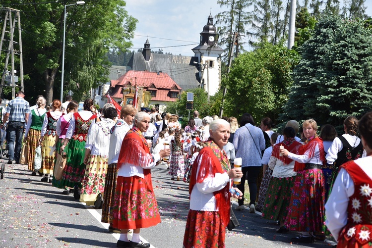 Procesja Bożego Ciała w Miętustwie