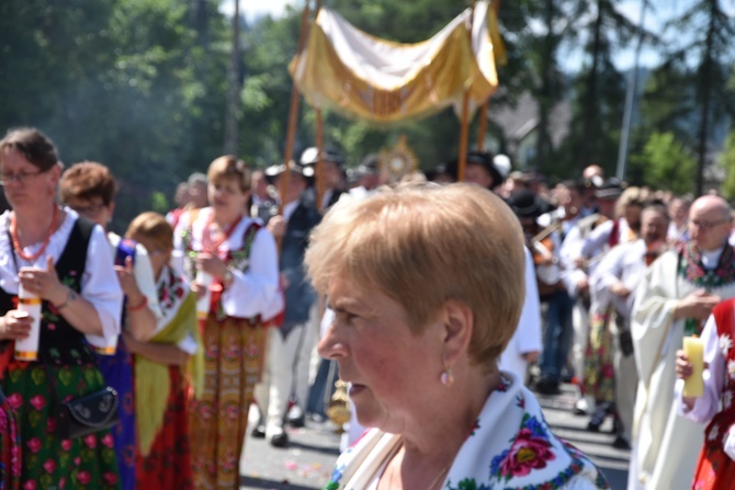 Procesja Bożego Ciała w Miętustwie