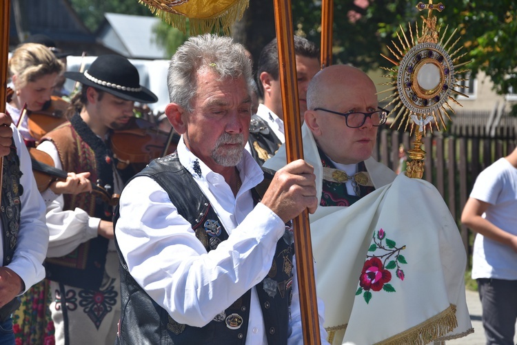 Procesja Bożego Ciała w Miętustwie