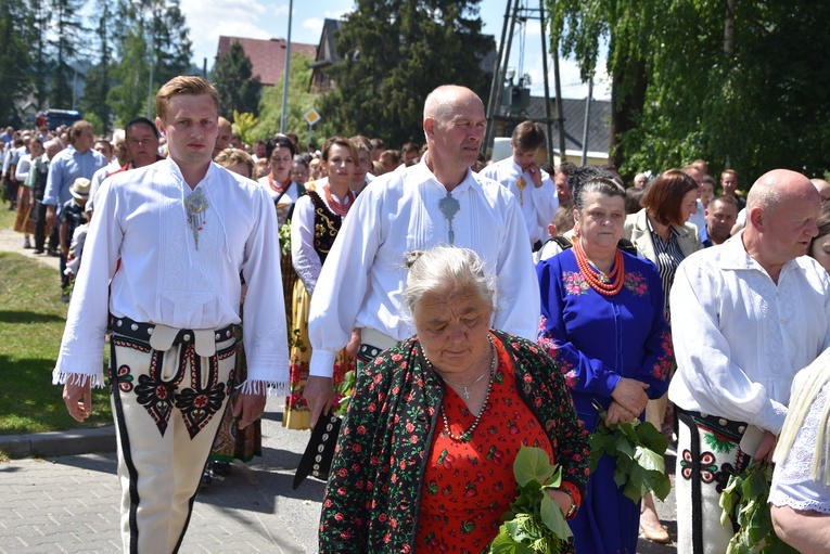 Procesja Bożego Ciała w Miętustwie