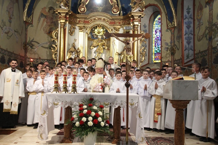 Ujanowice. Błogosławieństwo nowych lektorów